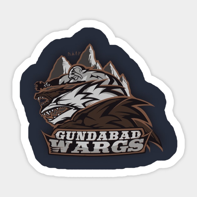 Team Warg Sticker by schadenfreude